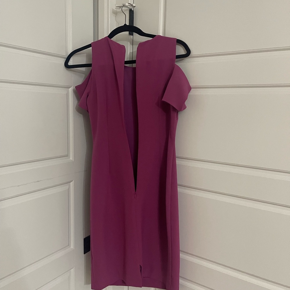 Nicole Miller cold shoulder, knee length, size 2. Worn once.